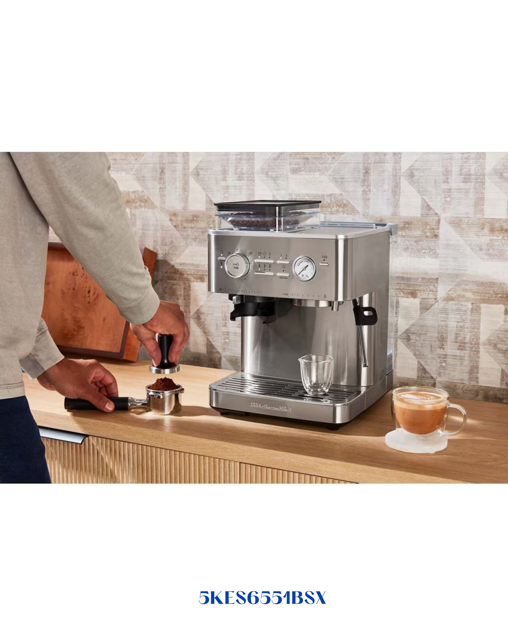 KITCHENAID SEMI AUTOMATIC ESPRESSO MACHINE