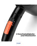 BABYLISS TRAVEL DRY HAIR DRYER 2000W