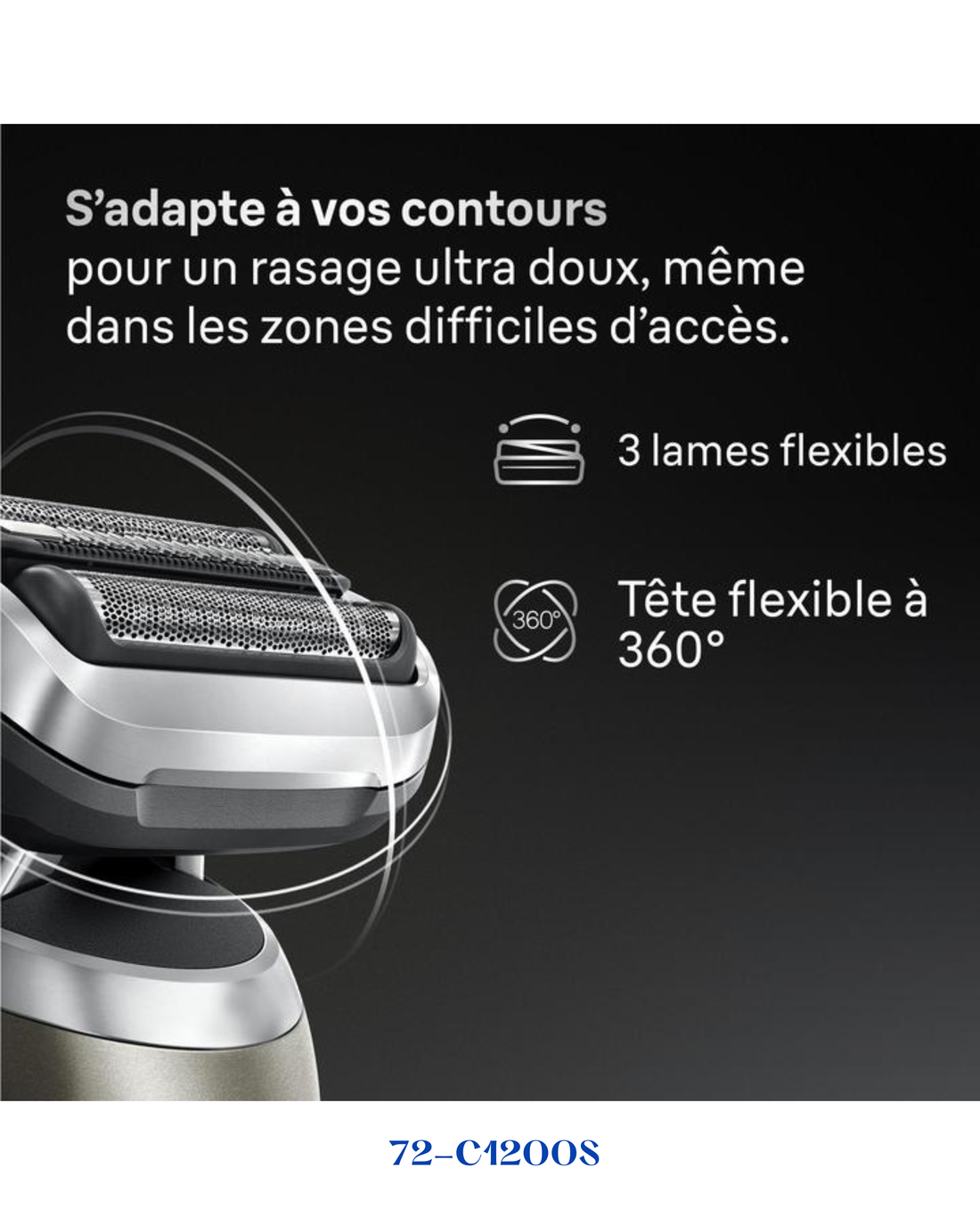 BRAUN ELECTRIC SHAVER SERIES 7