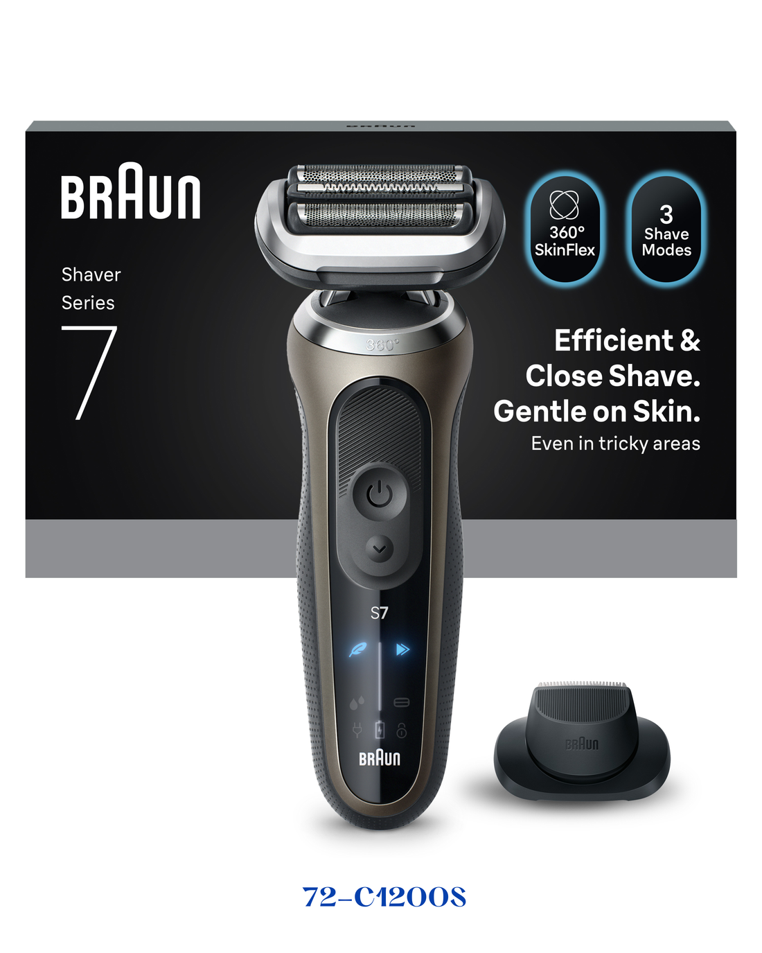 BRAUN ELECTRIC SHAVER SERIES 7