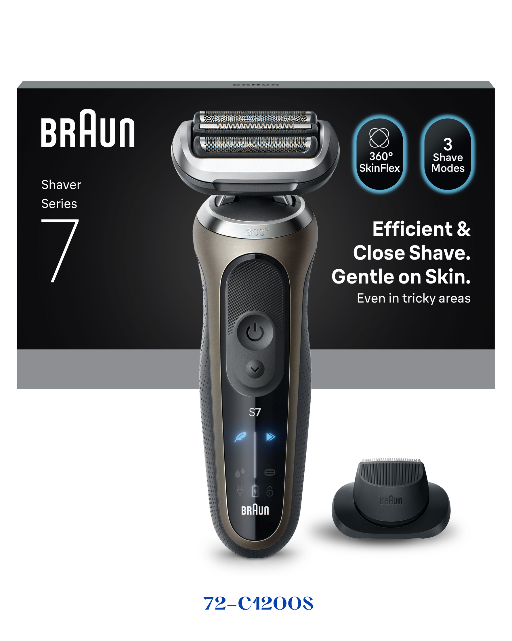 BRAUN ELECTRIC SHAVER SERIES 7