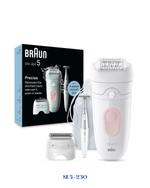 BRAUN SILK-ÉPIL 5 EPILATOR, WET & DRY, LASTING SMOOTH SKIN