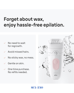 BRAUN SILK-ÉPIL 5 EPILATOR, WET & DRY, LASTING SMOOTH SKIN