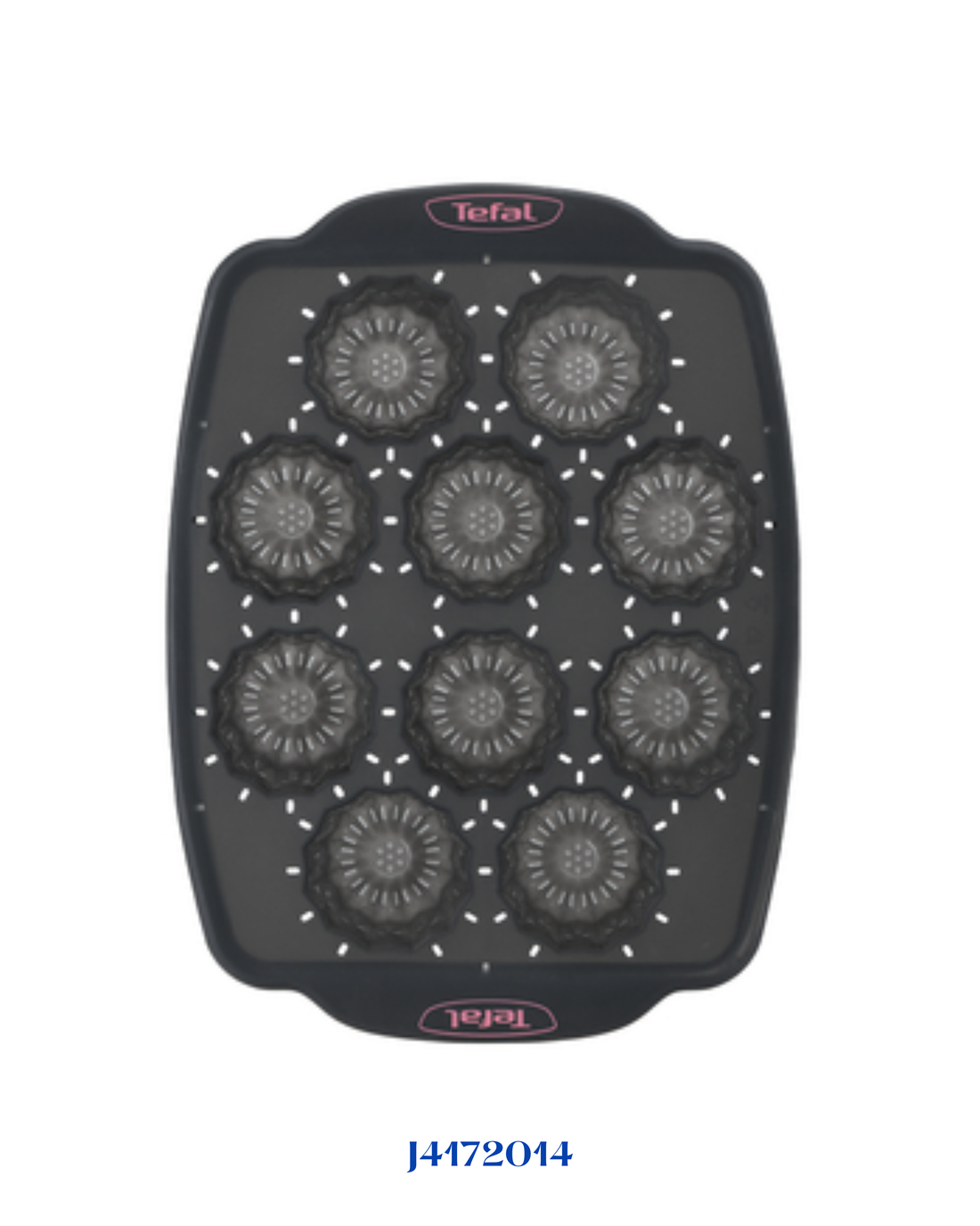 TEFAL CRISPYBAKE SILICONE 10 CANNELES 29X21CM