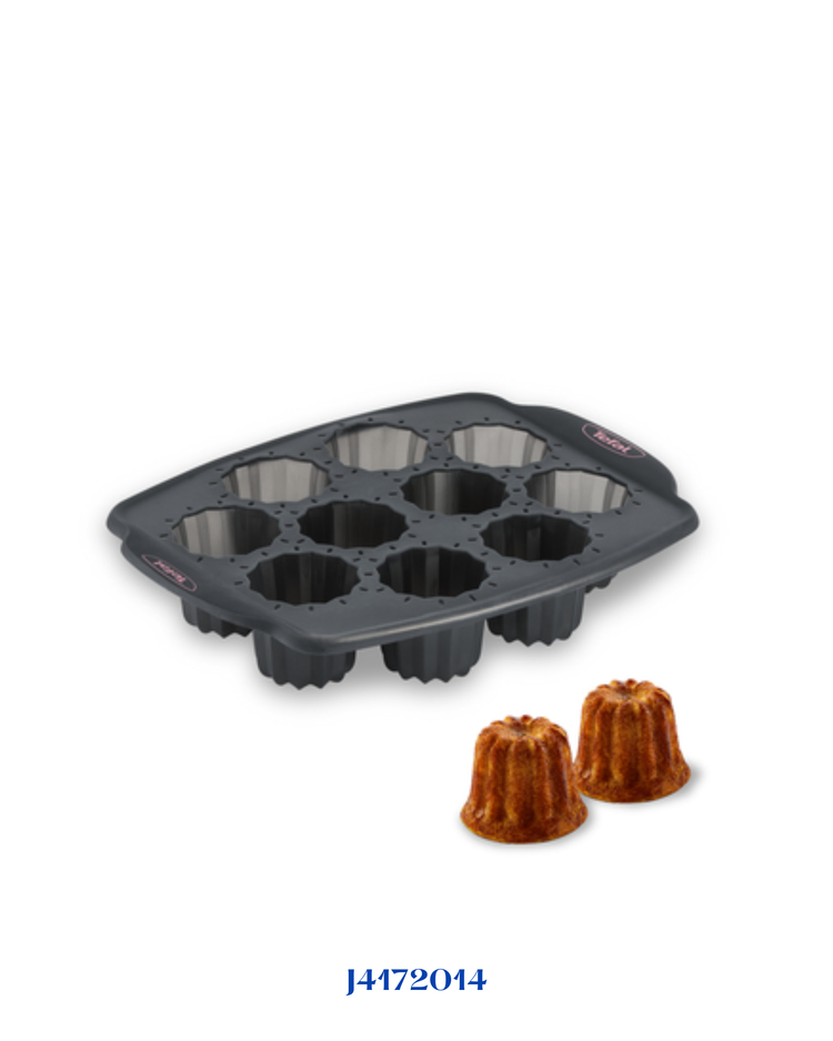 TEFAL CRISPYBAKE SILICONE 10 CANNELES 29X21CM