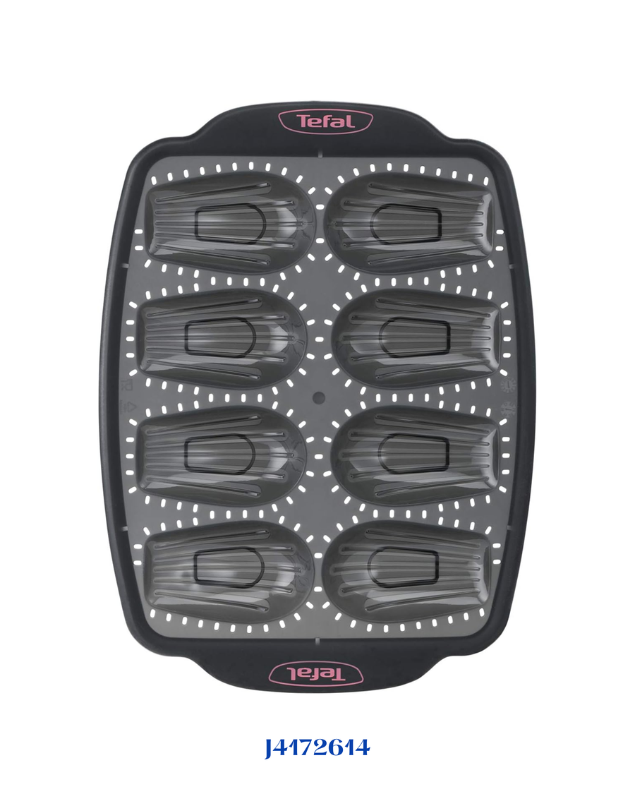 TEFAL CRISPYBAKE SILICONE 8 MADELEINES 29X21CM