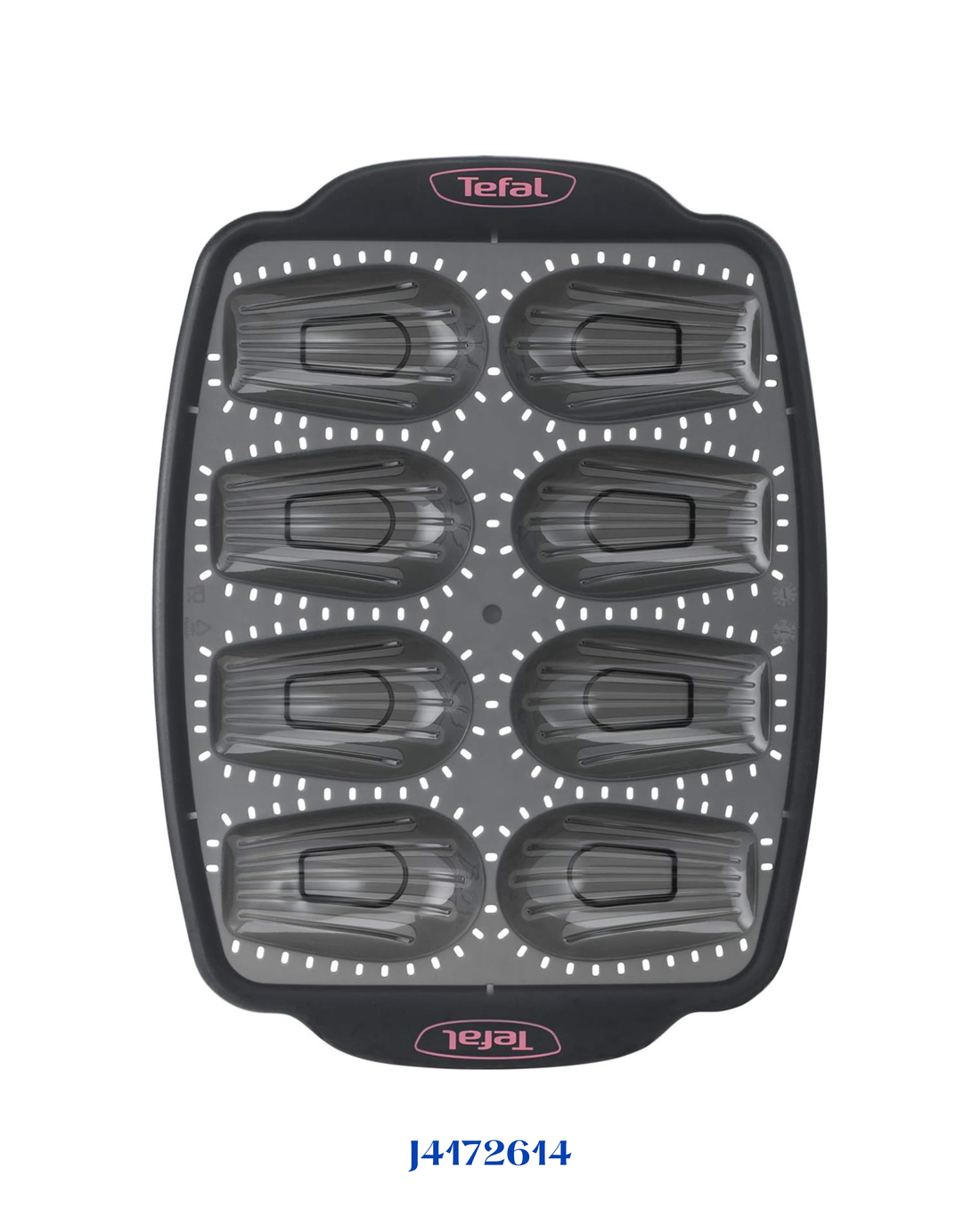 TEFAL CRISPYBAKE SILICONE 8 MADELEINES 29X21CM