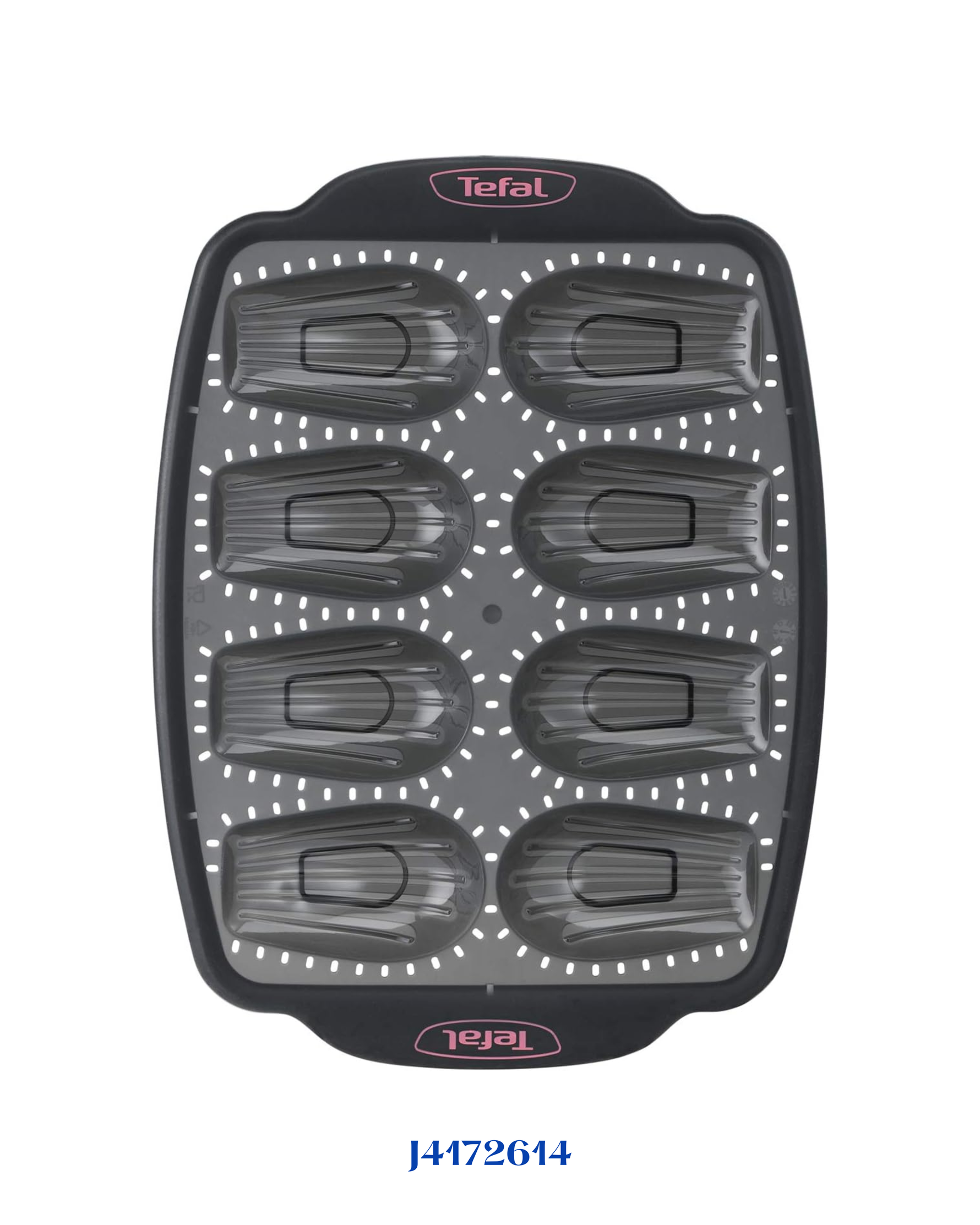 TEFAL CRISPYBAKE SILICONE 8 MADELEINES 29X21CM