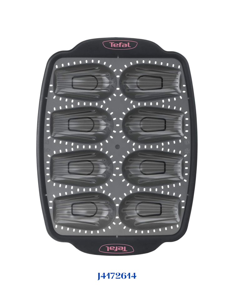 TEFAL CRISPYBAKE SILICONE 8 MADELEINES 29X21CM