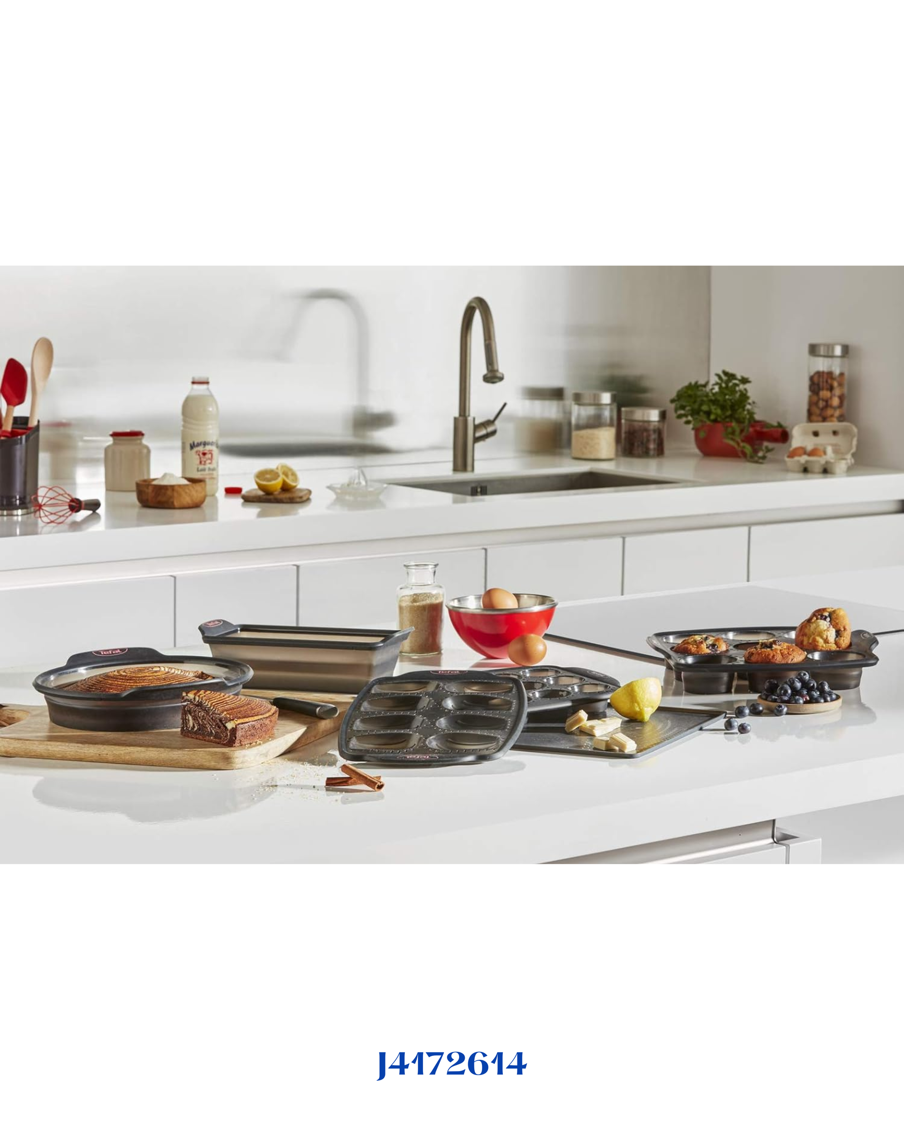TEFAL CRISPYBAKE SILICONE 8 MADELEINES 29X21CM