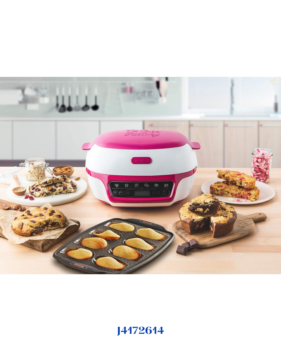 TEFAL CRISPYBAKE SILICONE 8 MADELEINES 29X21CM
