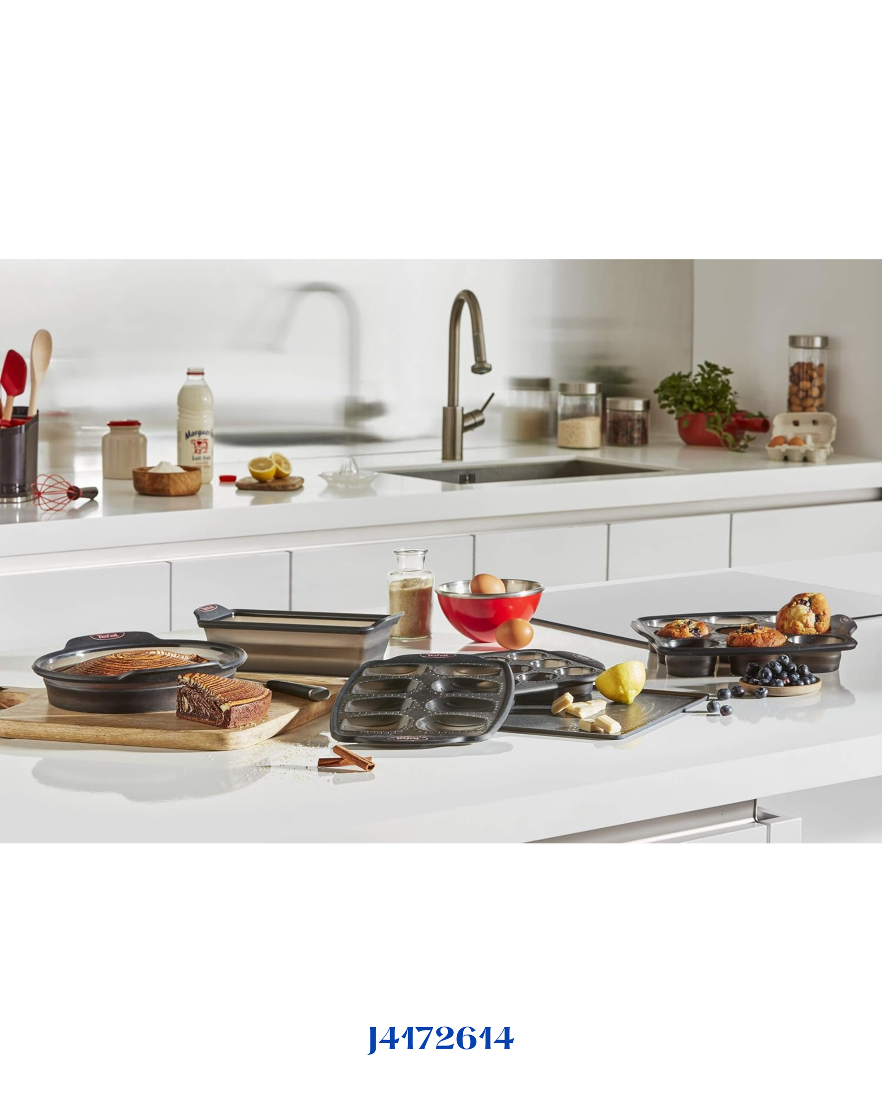 TEFAL CRISPYBAKE SILICONE 8 MADELEINES 29X21CM