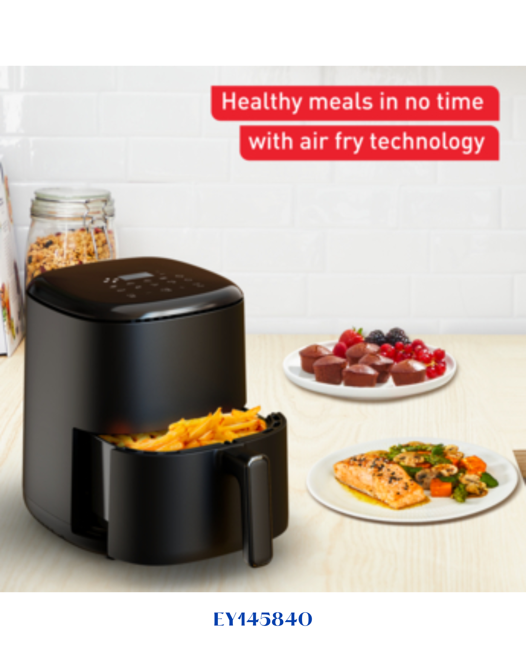TEFAL EASY FRY MAX  BLACK-1330W-3L