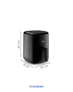 TEFAL EASY FRY MAX  BLACK-1330W-3L