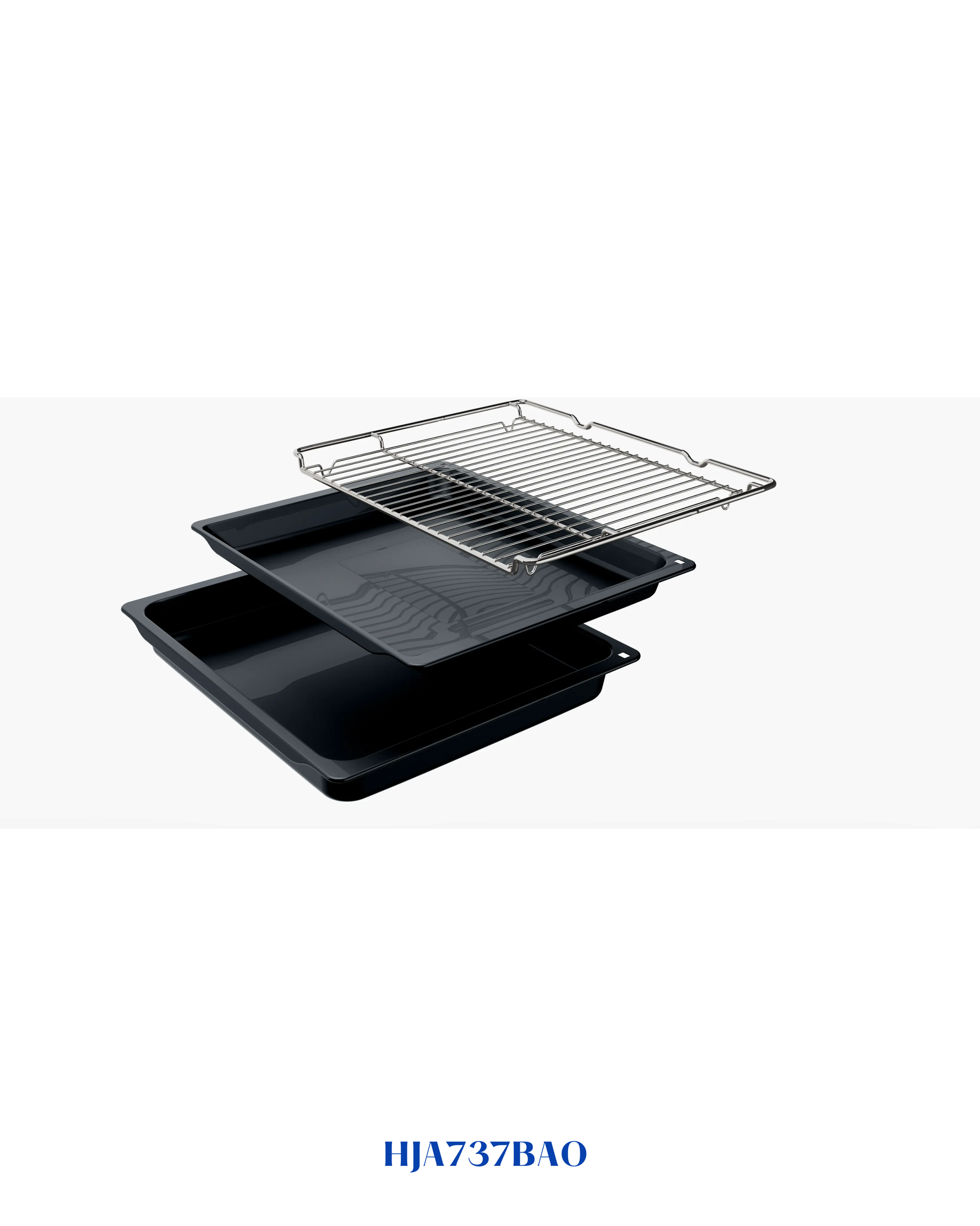 BOSCH Series 4 Built-in Oven 60 x 60 cm Black 76L