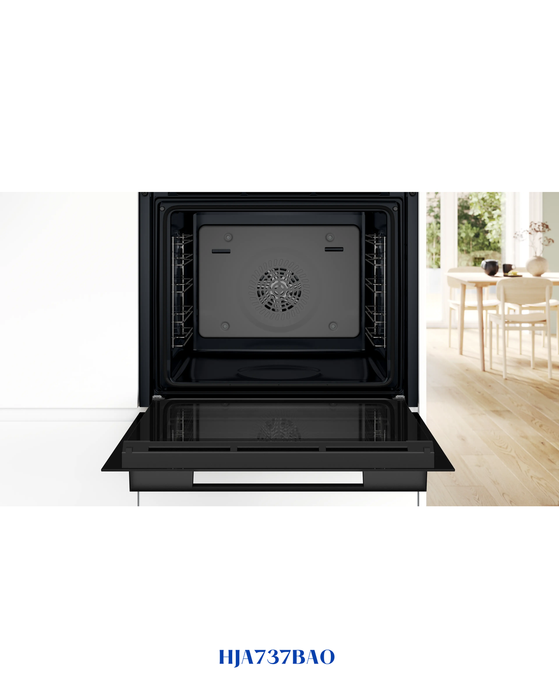 BOSCH Series 4 Built-in Oven 60 x 60 cm Black 76L