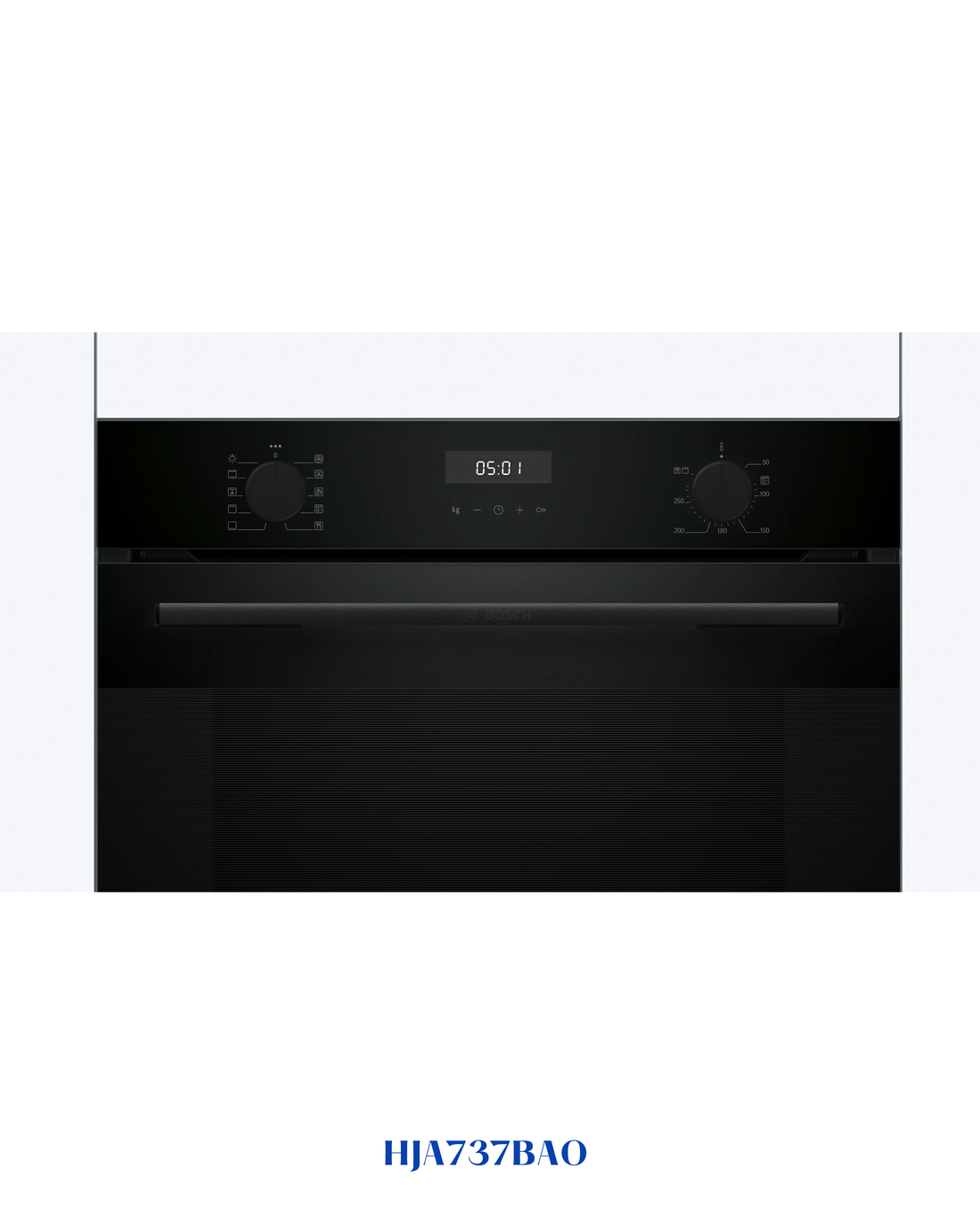 BOSCH Series 4 Built-in Oven 60 x 60 cm Black 76L