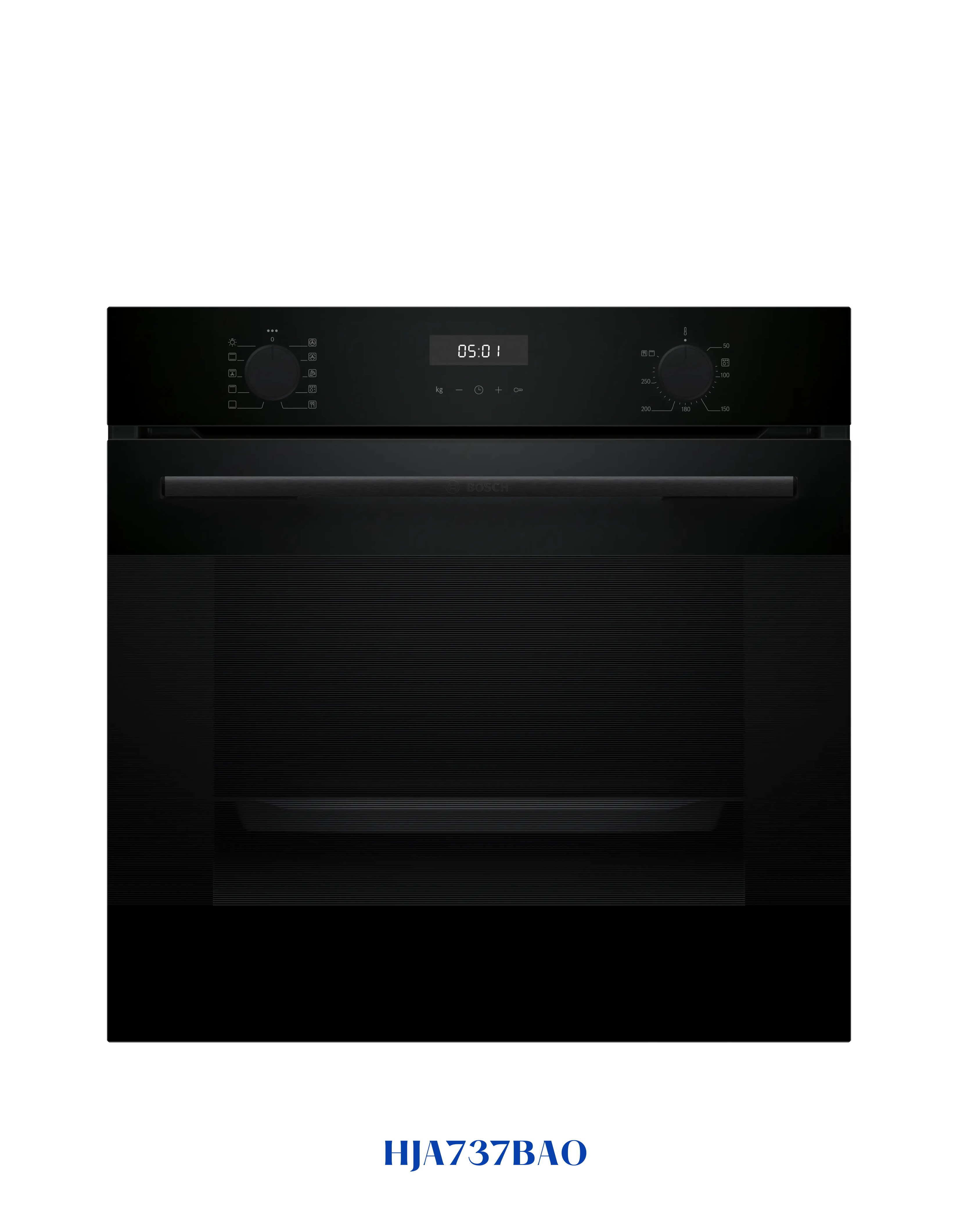 BOSCH Series 4 Built-in Oven 60 x 60 cm Black 76L