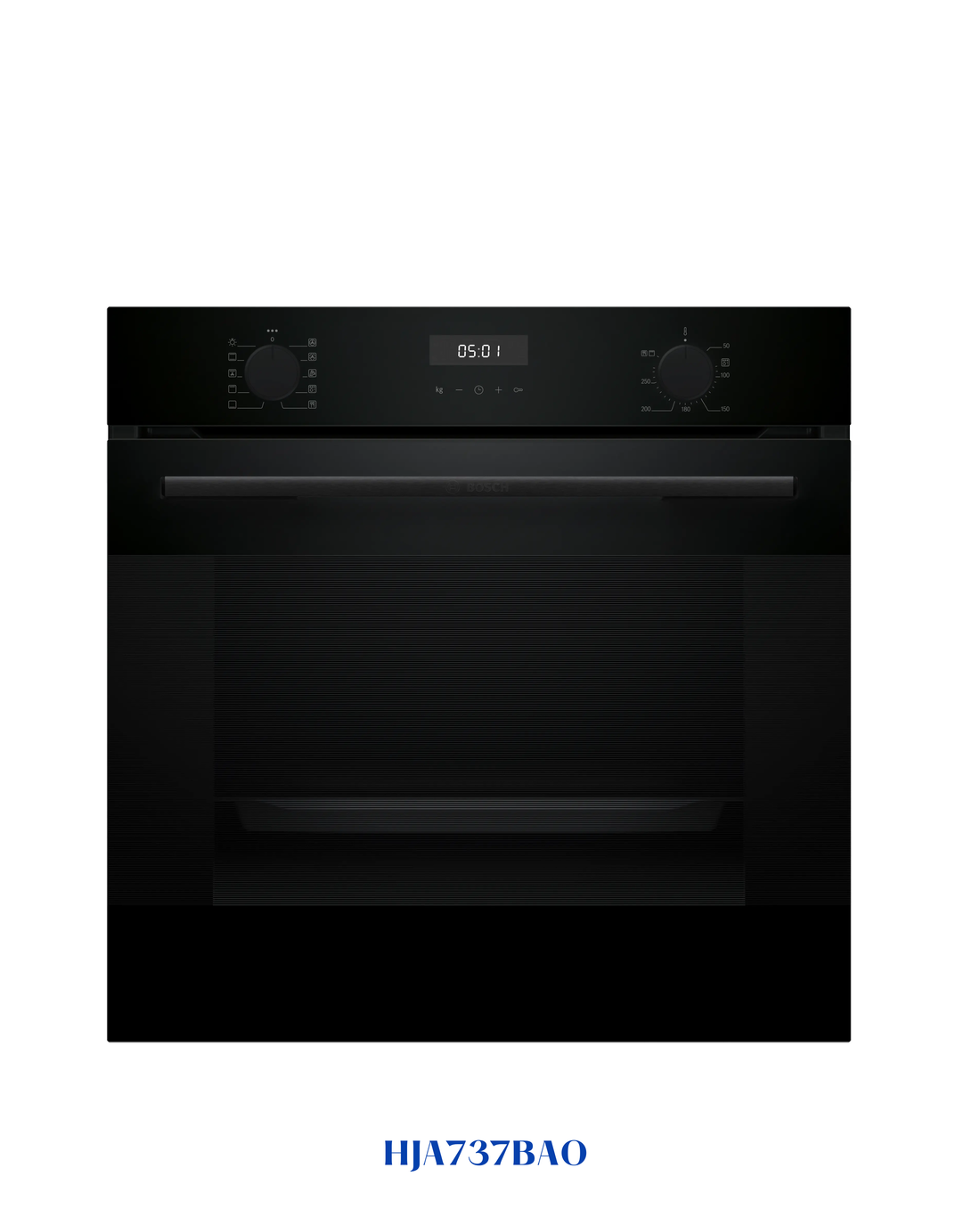 BOSCH Series 4 Built-in Oven 60 x 60 cm Black 76L