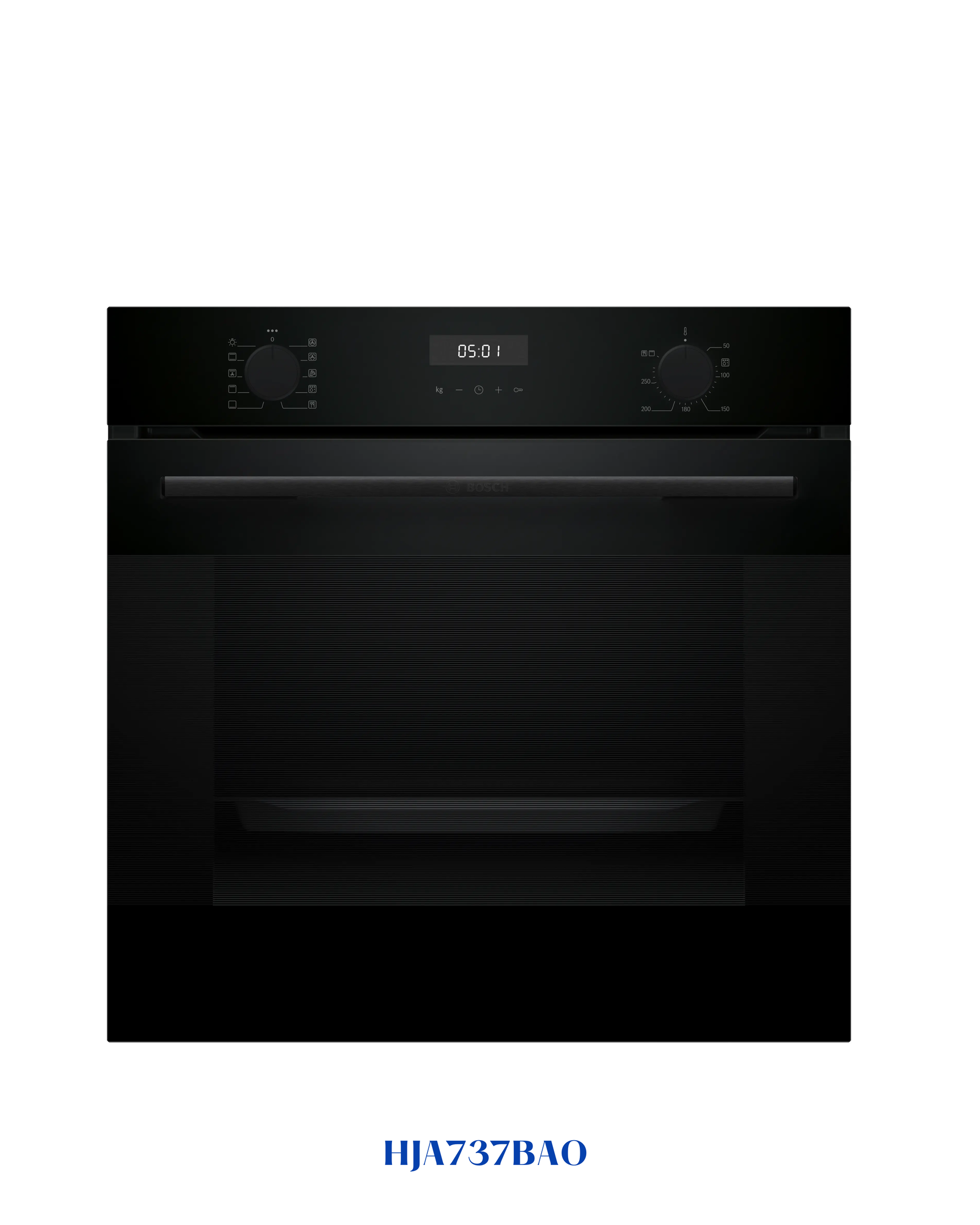 BOSCH Series 4 Built-in Oven 60 x 60 cm Black 76L