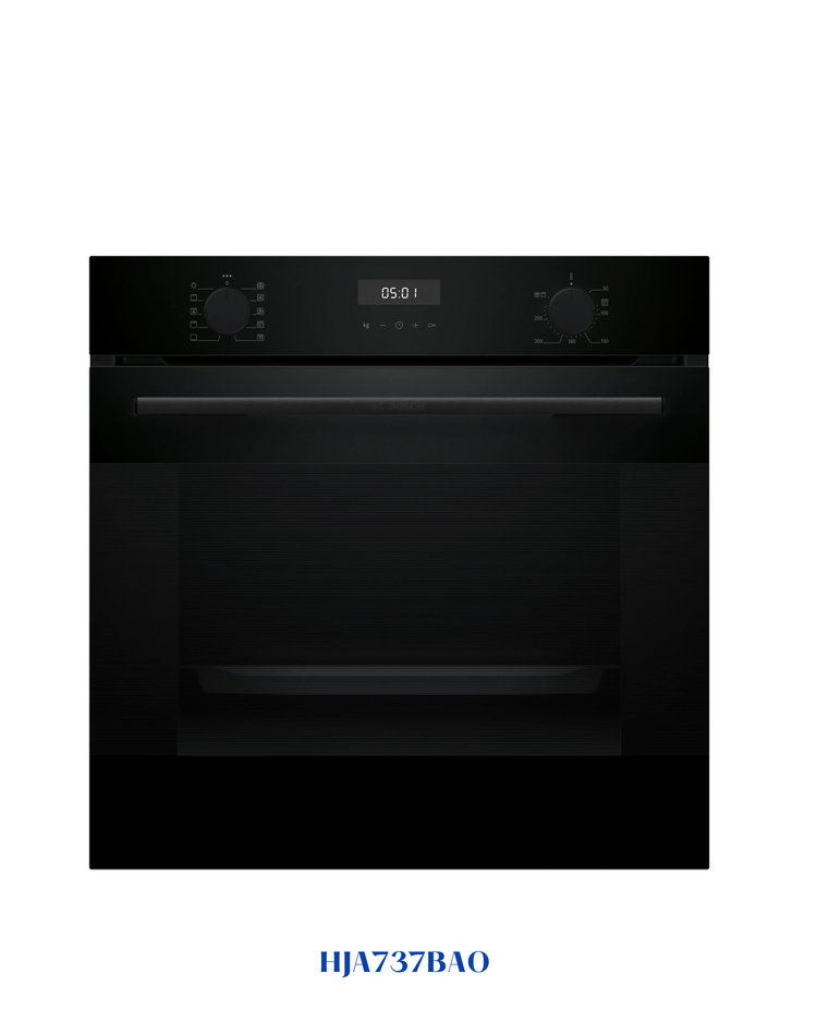 BOSCH Series 4 Built-in Oven 60 x 60 cm Black 76L