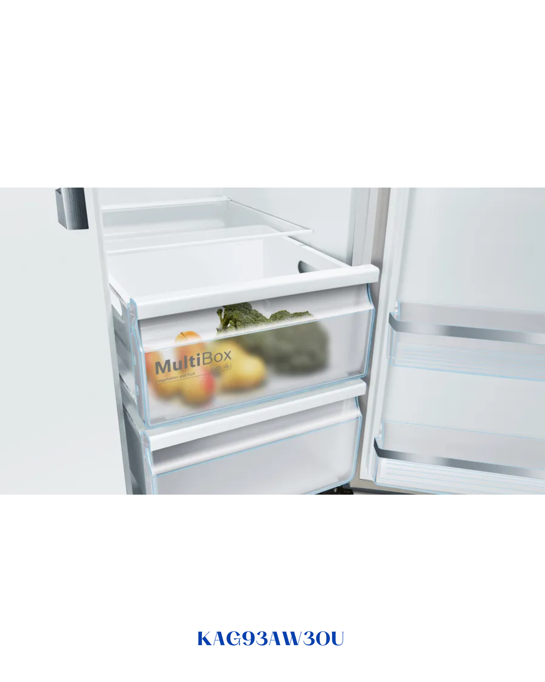 BOSCH SIDE-BY-SIDE REFRIGERATOR  598L