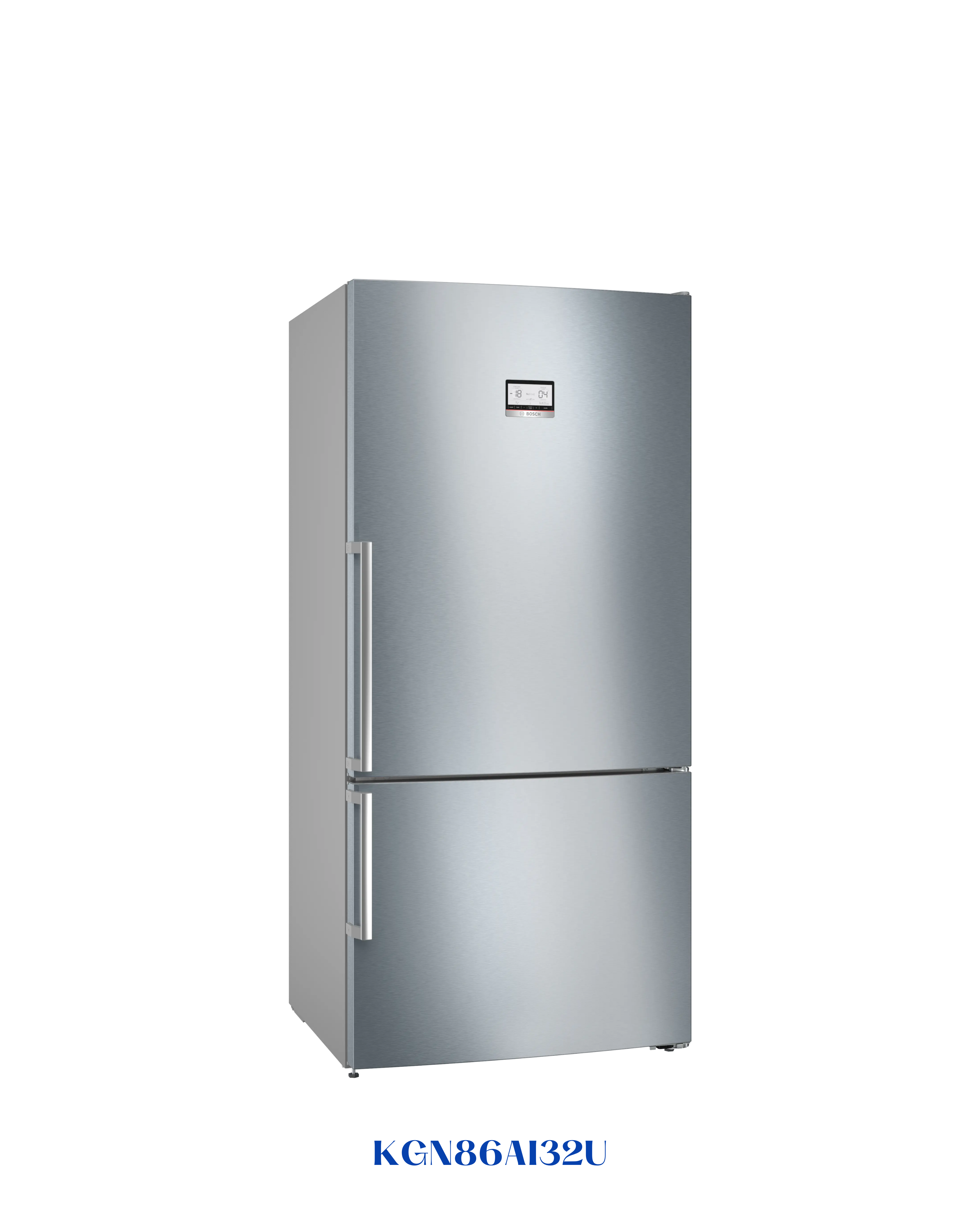 BOSCH Serie 6 Free-standing Fridge-Freezer with Freezer at Bottom  186 x 86 cm-631L