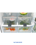BOSCH Serie 6 Free-standing Fridge-Freezer with Freezer at Bottom  186 x 86 cm-631L