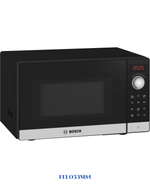 BOSCH Series 2 Freestanding Microwave with Grill 49 x 29 cm Stainless Steel 25L_800W