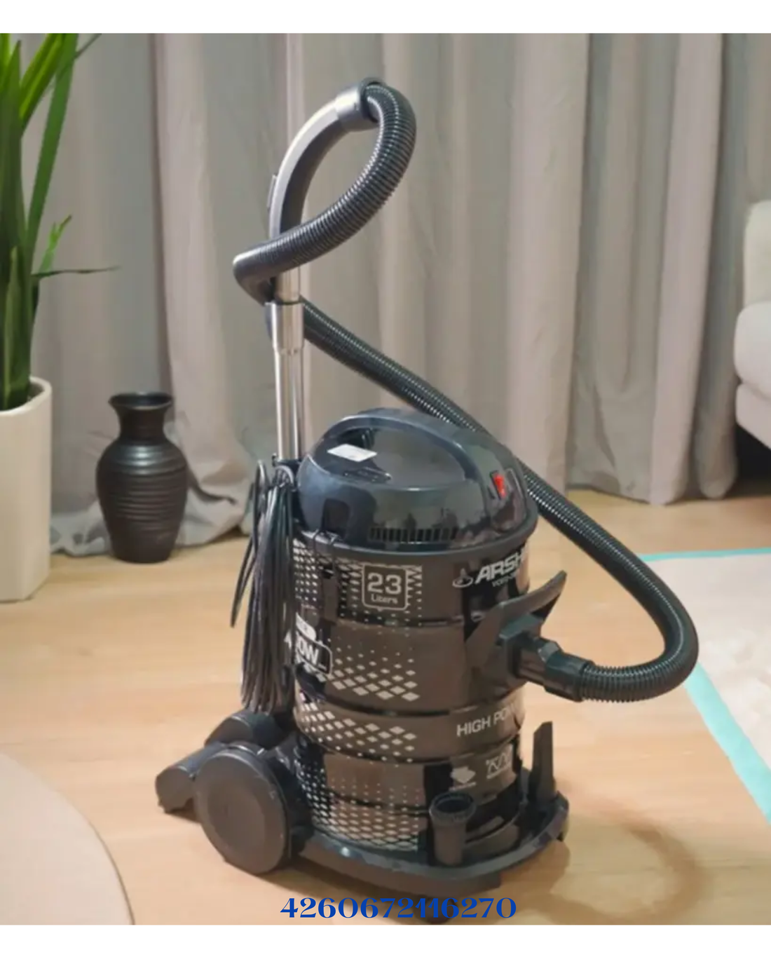 ARSHIA DRUM VACUUM CLEANER 23L-2400W