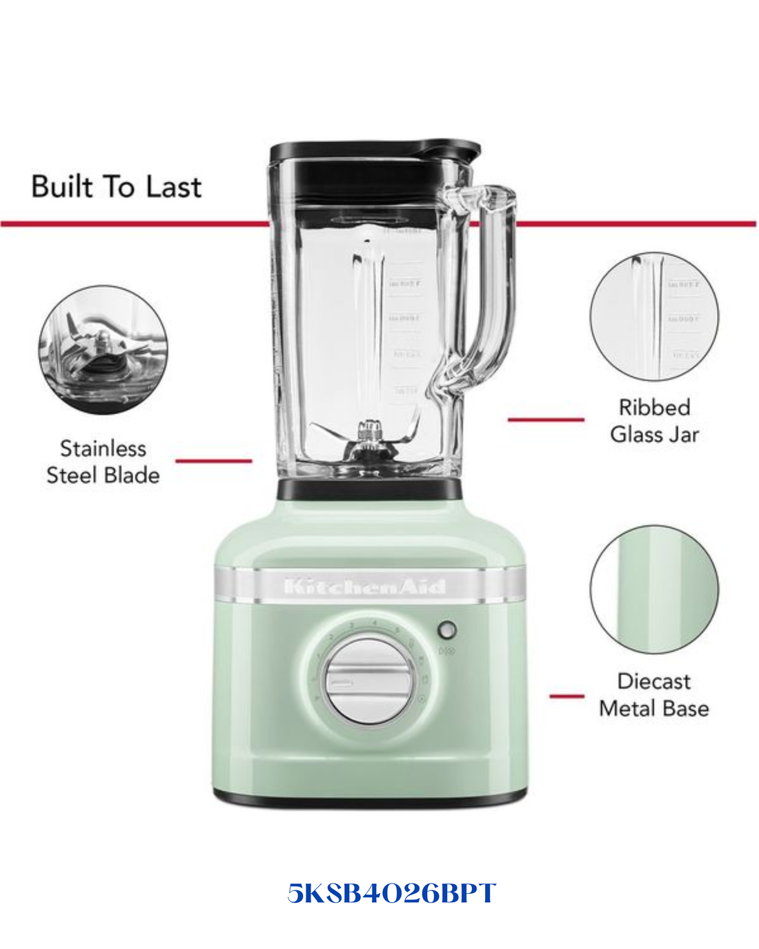 KITCHENAID ARTISAN 1.4L BLENDER K400