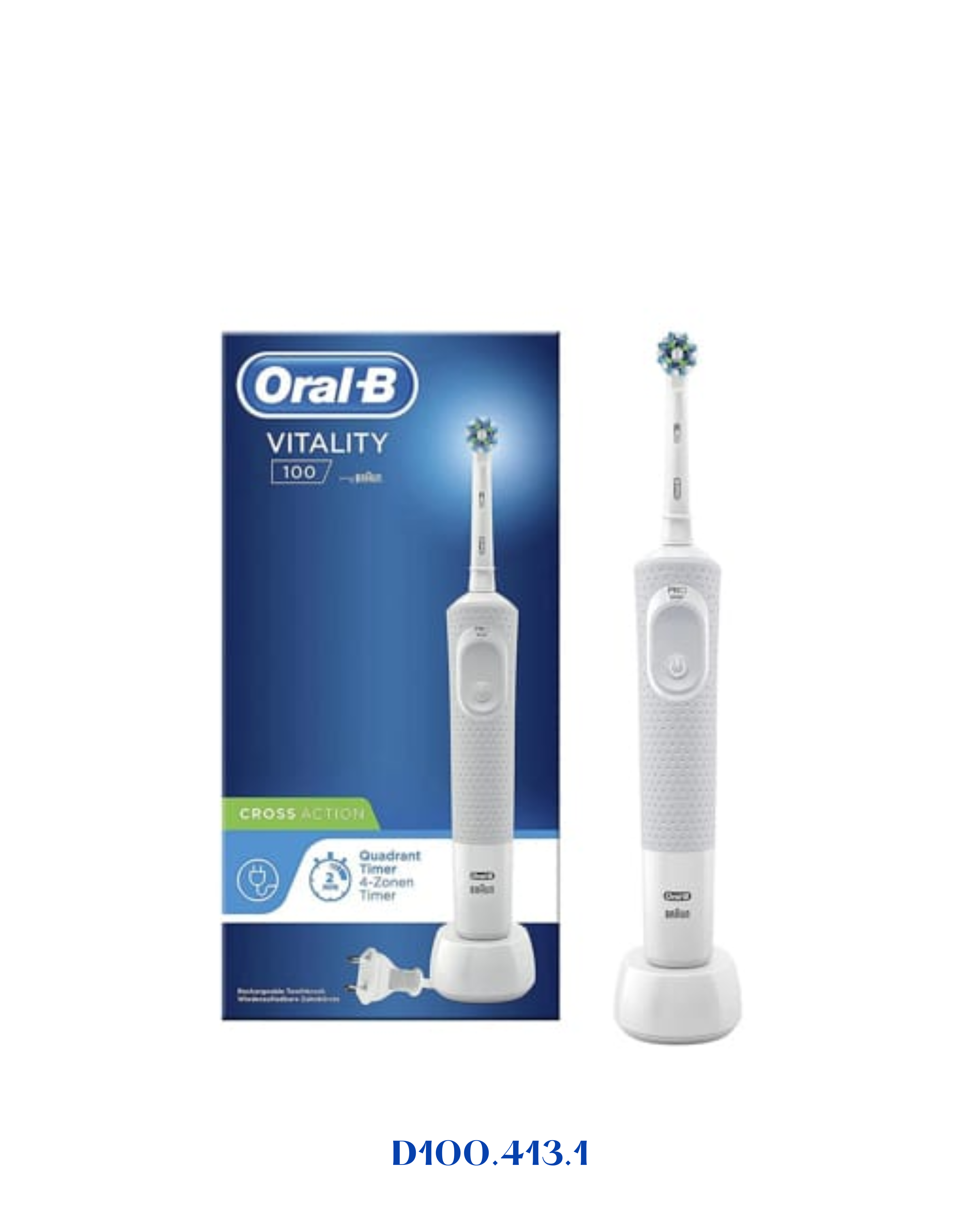 ORAL-B VITALITY 100 CROSS ACTION ELECTRIC TOOTHBRUSH