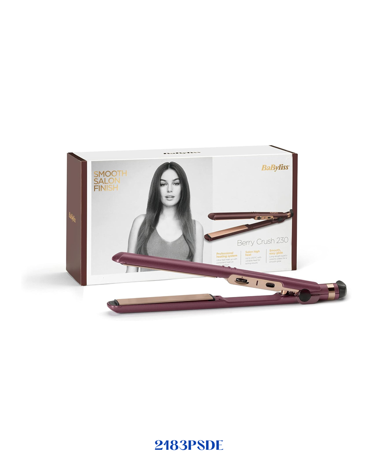 BABYLISS QUARTZ CERAMIC WET AND DRY HAIR STRAIGHTENER