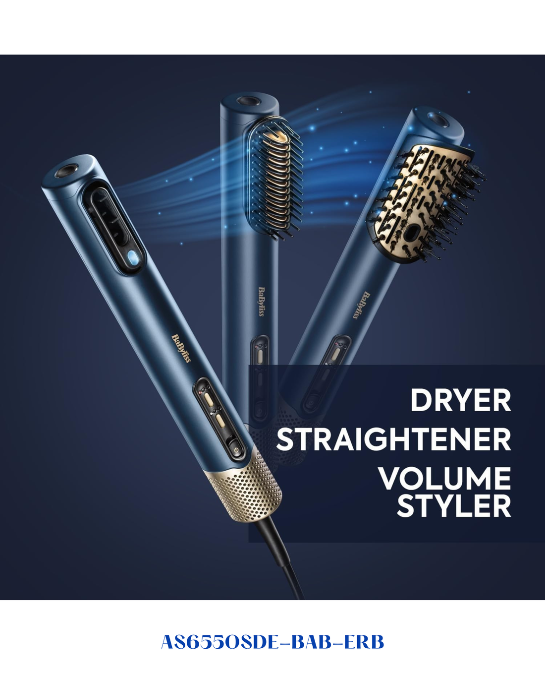 BABYLISS AIR WAND 3-IN-1 HAIR DRYER