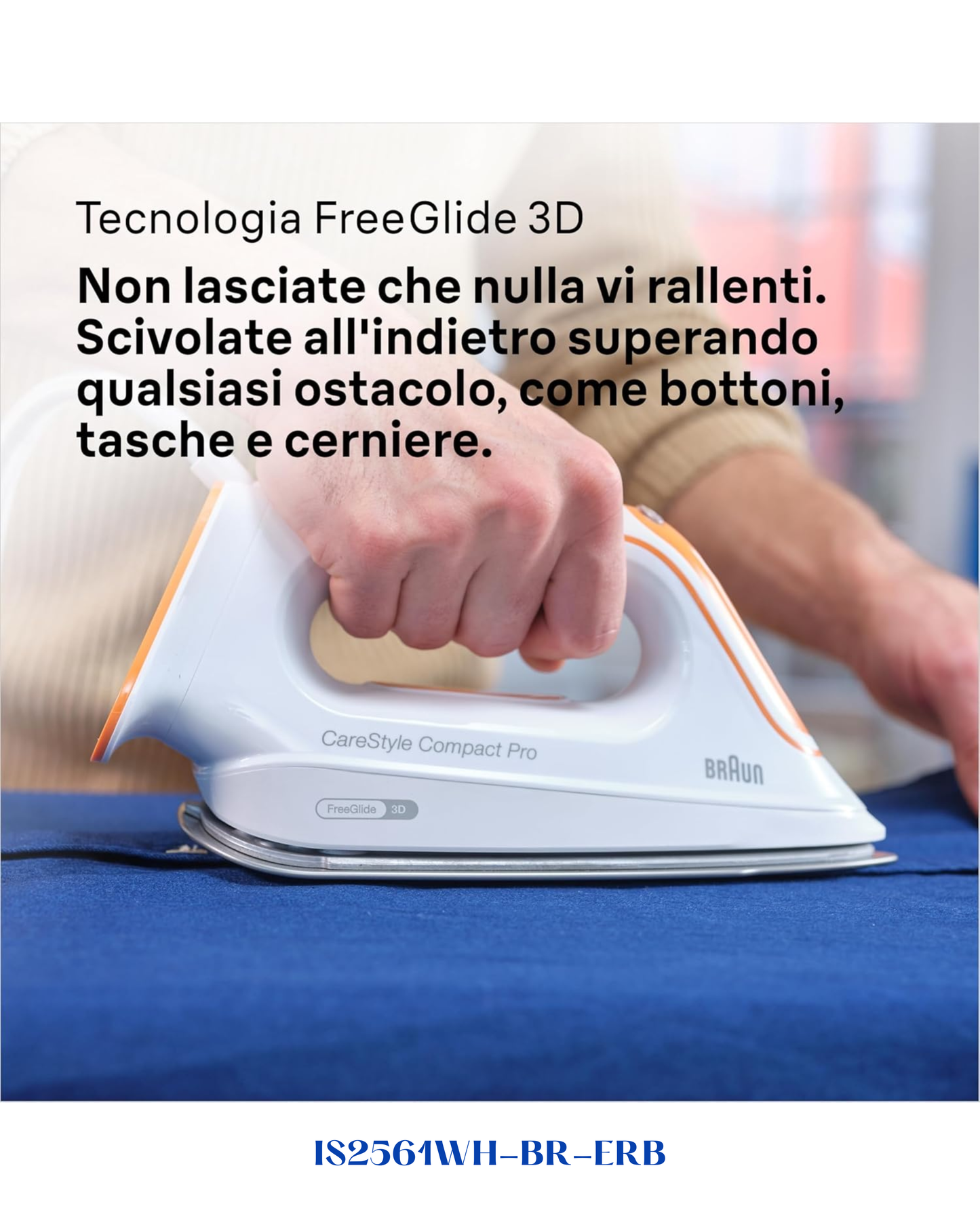 BRAUN CARESTYLE COMPACT PRO IRON