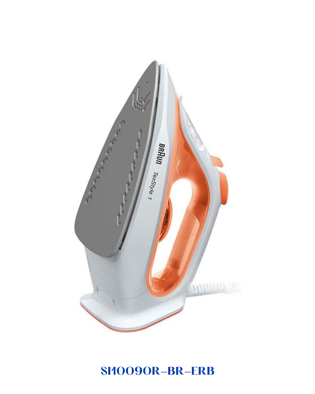 BRAUN TEXSTYLE 1 STEAM IRON NON-STICK SOLEPLATE 1900 W
