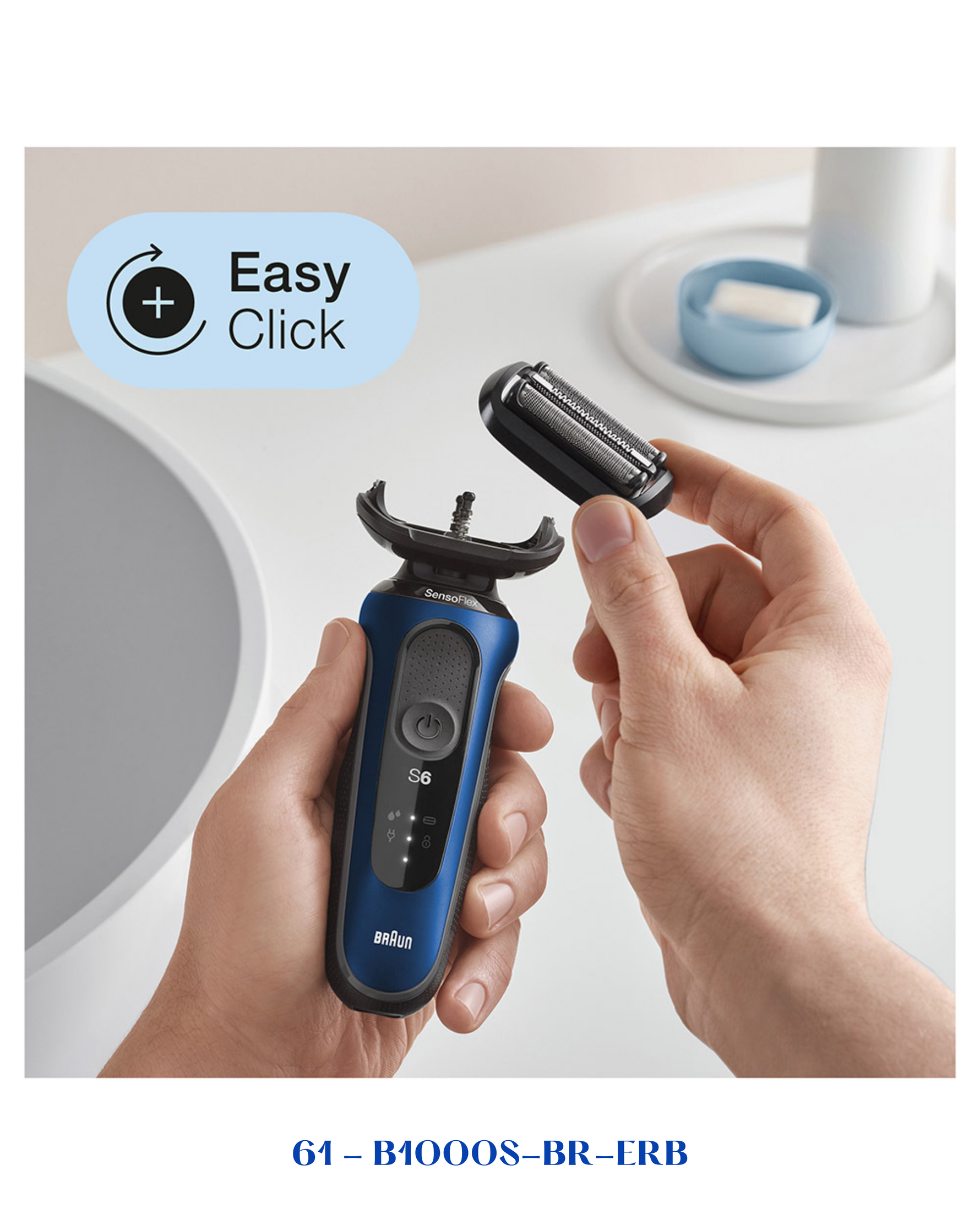 BRAUN SERIES 6 WET & DRY SHAVER
