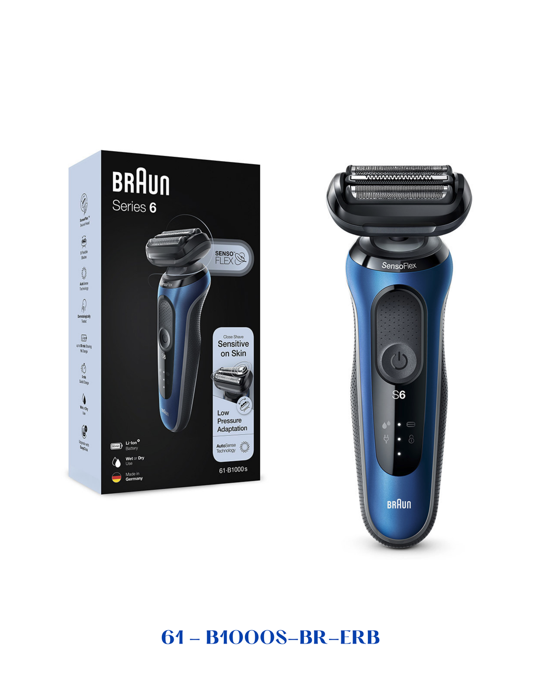 BRAUN SERIES 6 WET & DRY SHAVER