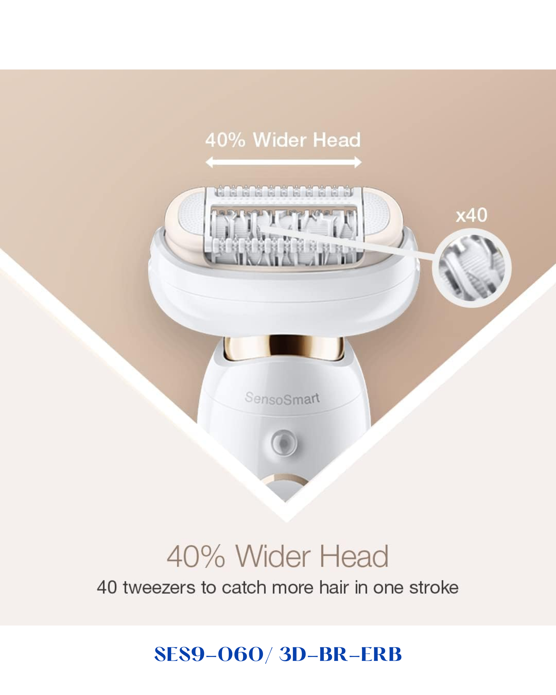 BRAUN SILK·ÉPIL 9 FLEX 3D EPILATOR WET & DRY
