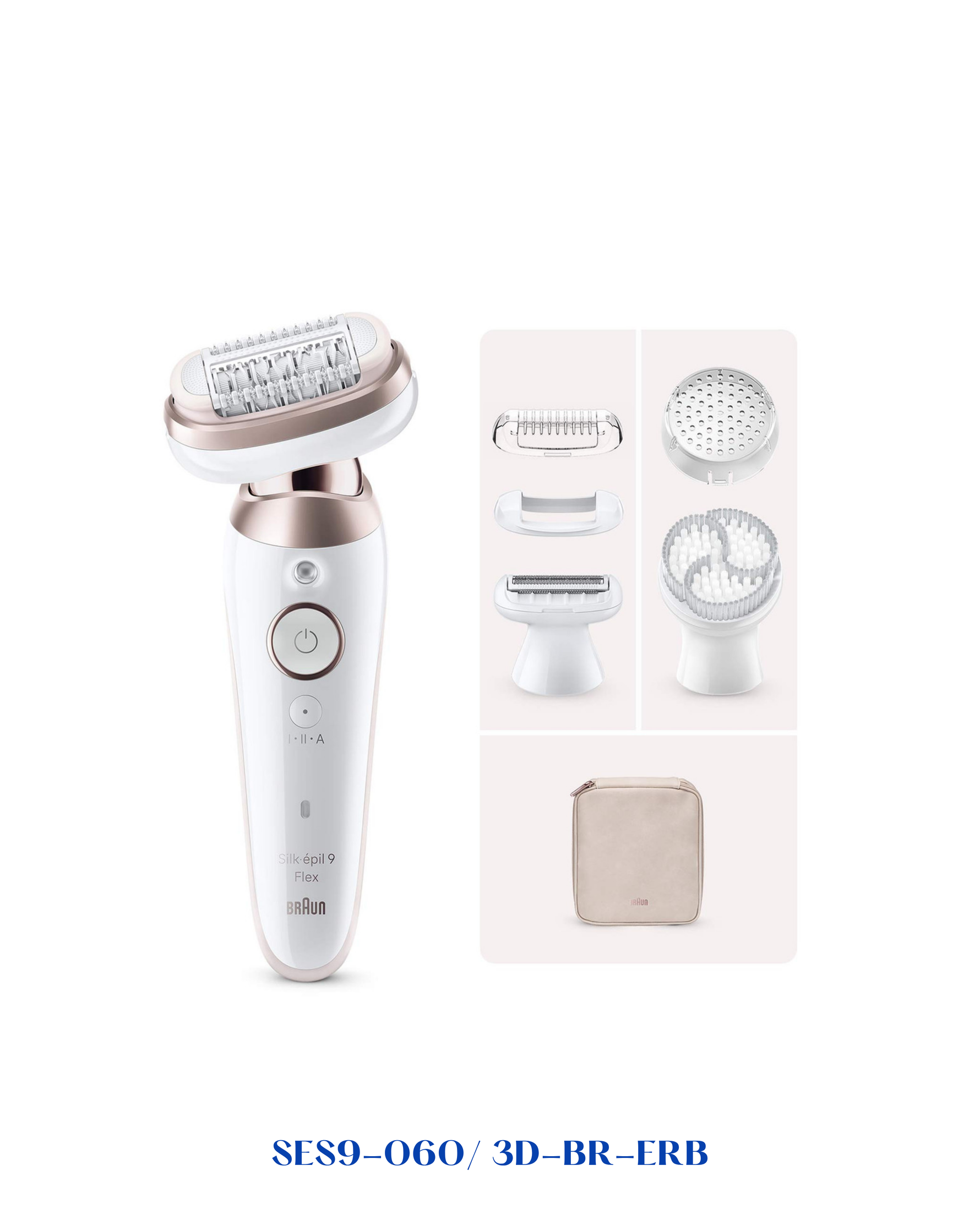 BRAUN SILK·ÉPIL 9 FLEX 3D EPILATOR WET & DRY
