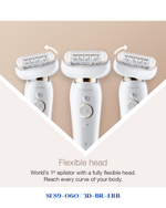 BRAUN SILK·ÉPIL 9 FLEX 3D EPILATOR WET & DRY