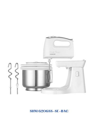 SENCOR HAND MIXER WITH A ROTATING BOWL 500W