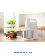 SENCOR HAND MIXER WITH A ROTATING BOWL 500W