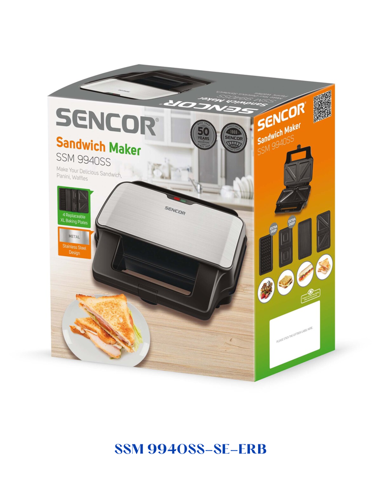 SENCOR SANDWICH MAKER (4IN1)