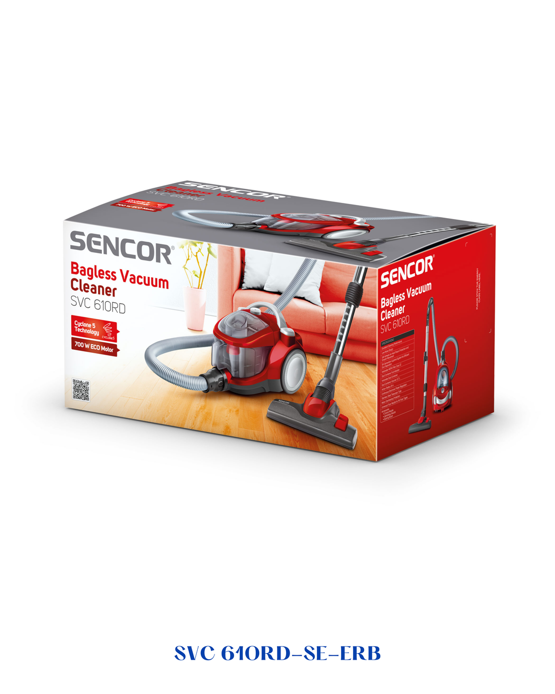 SENCOR BAGLESS VACUUM CLEANER 700W