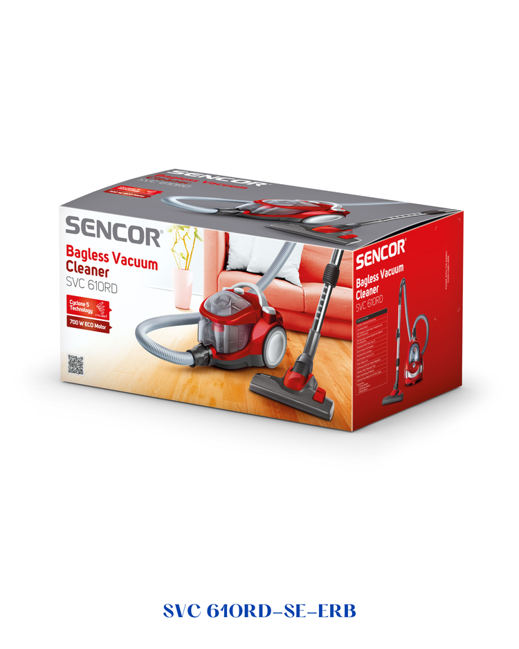 SENCOR BAGLESS VACUUM CLEANER 700W
