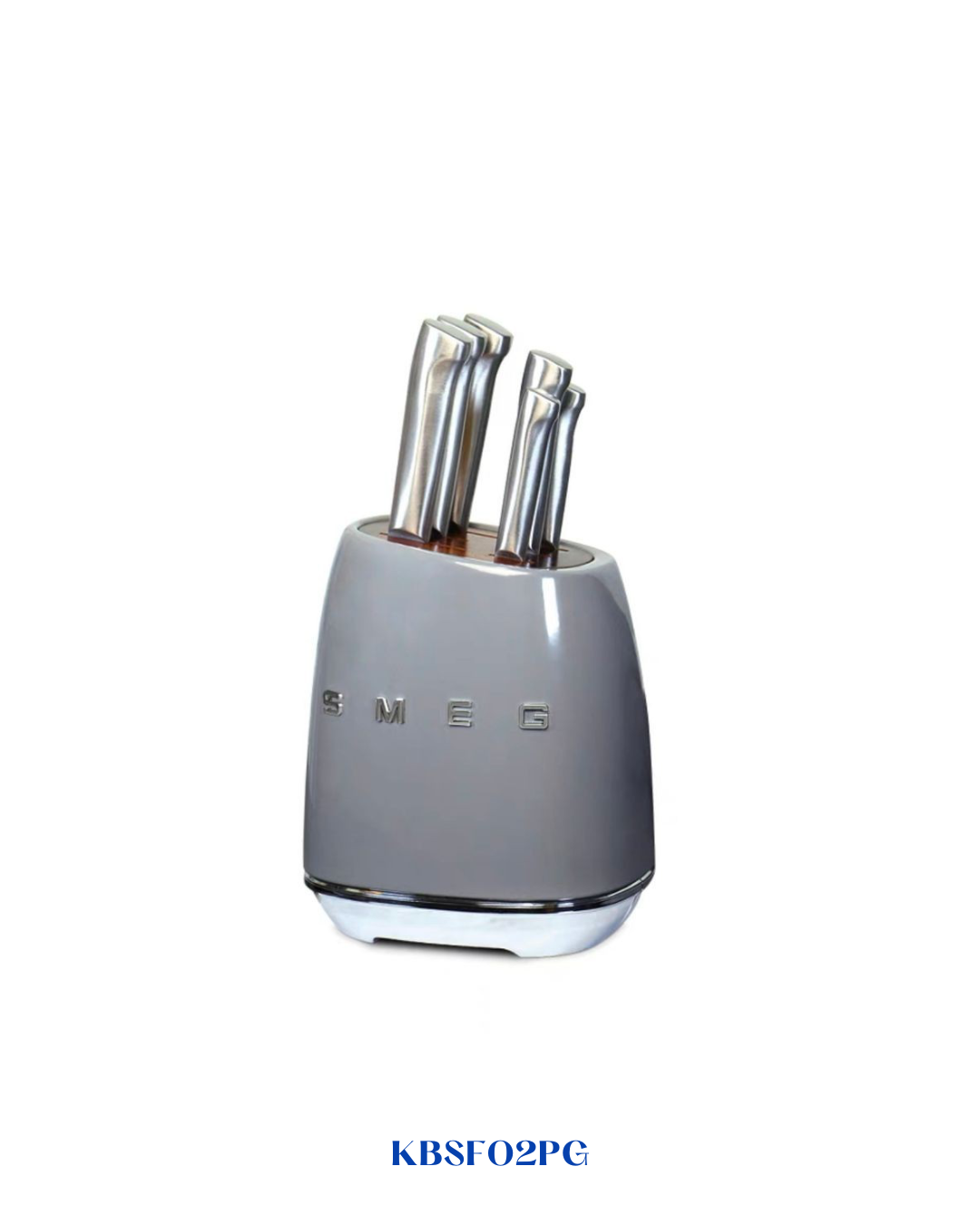 SMEG KNIFE SET 6-PIECE STAINLESS STEEL