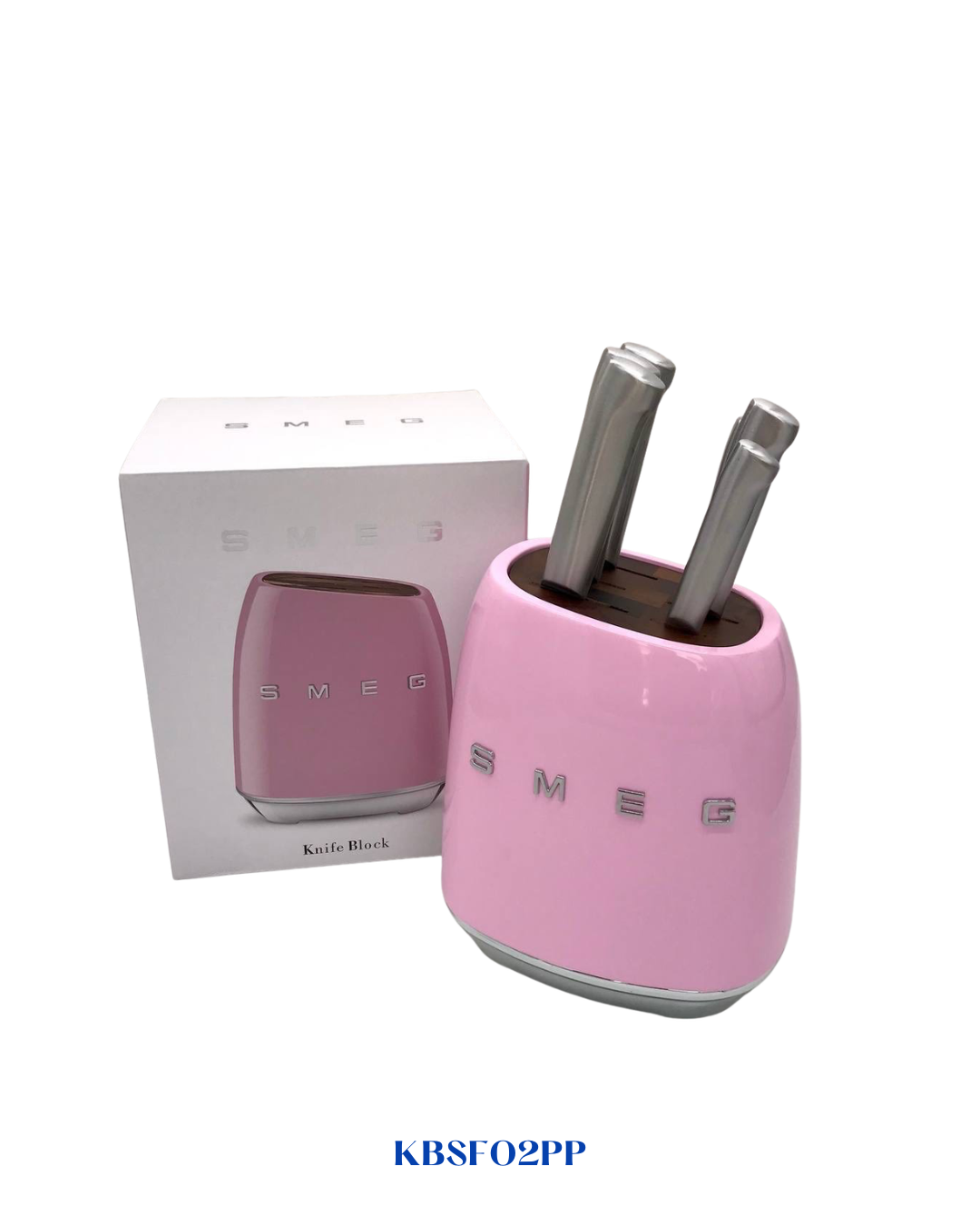 SMEG KNIFE SET 6-PIECE STAINLESS STEEL