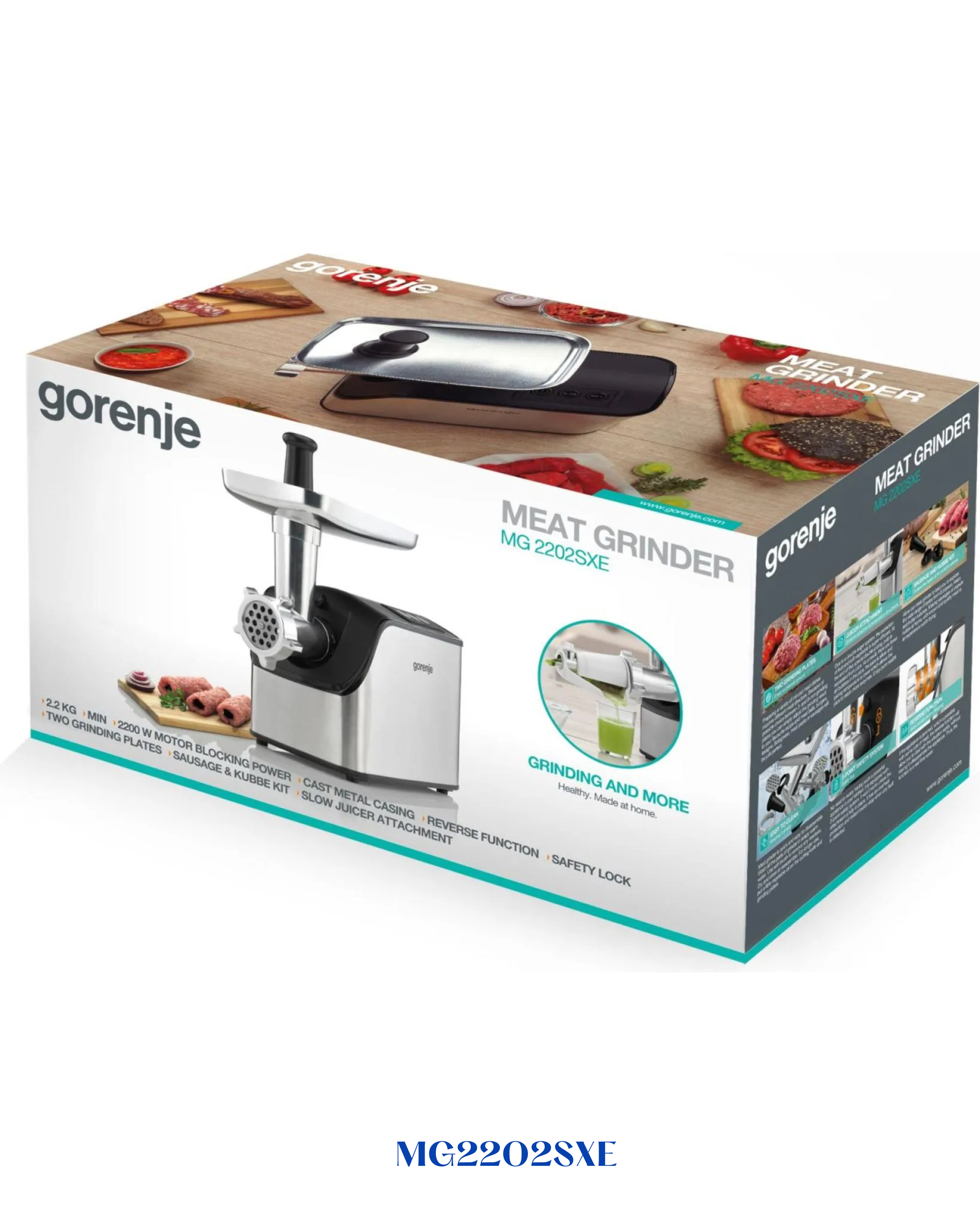 GORENJE MEAT GRINDER STAINLESS STEEL
