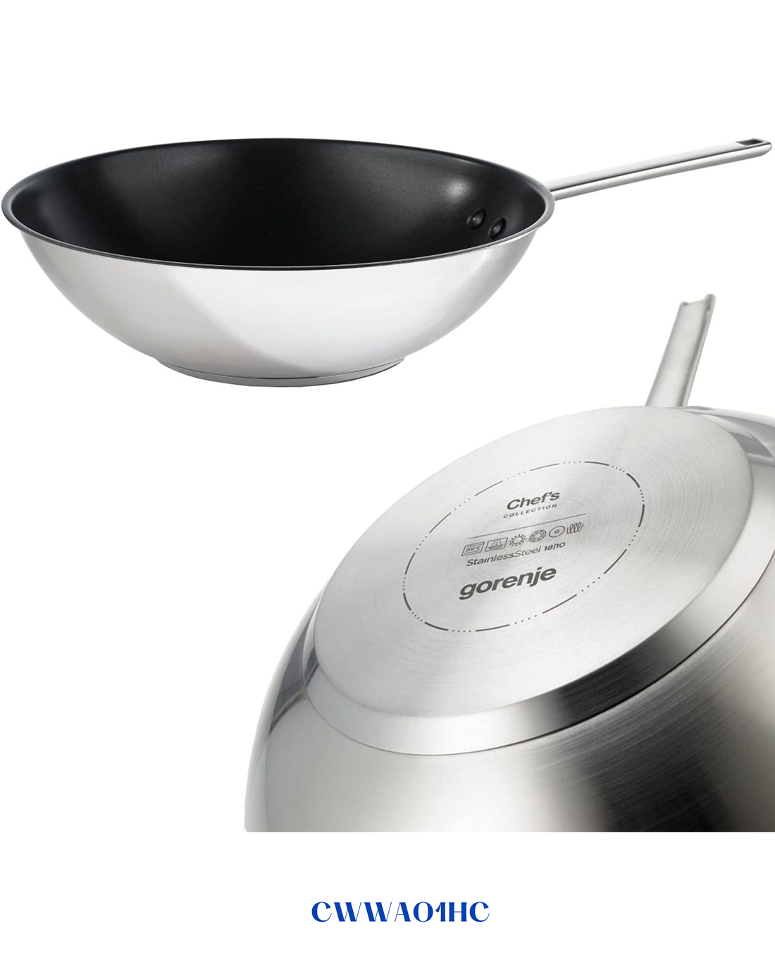 GORENJE CHEF’S COLLECTION WOK PAN 30 CM